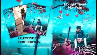 Valentines day photo editing | rose day photo editing | picsart | Satyam Kumar Photoshop Editor