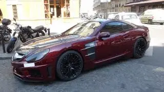 753hp Carlsson C25 on road (Mercedes SL600)