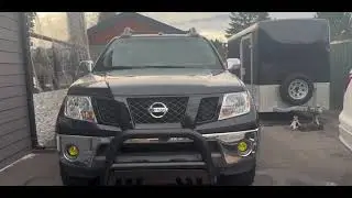 How to install bull bar on 2011 nissan frontier