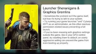 Cyberpunk 2077 Not Launching on PC? How to Fix (2025)