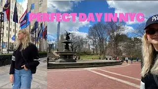 Day 2 Sightseeing in NYC -Perfect spring day to visit Central Park, Rockefeller Center, Times Square