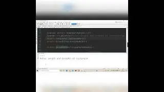 Java programming tutorial||Java program to find perimeter of a rectangle||life of software engineer