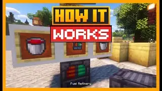HOW THE FUEL REFINERY WORKS IN MINECRAFT WITH AD ASTRA