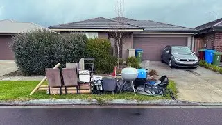 Hectic Trash Piles In Hectic Weather