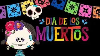 💀 Día de muertos en México 💀Video para niños