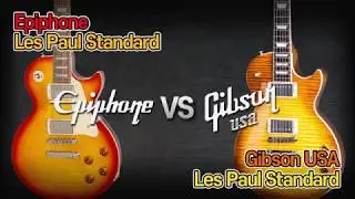 [Music Force] Epiphone Les Paul Standard VS Gibson USA Les Paul Standard Demo