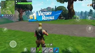 *NEW* Fortnite Mobile-Victory Royale!
