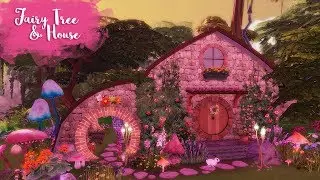 FAIRY TREE & HOUSE Sims 4 || Speed Build || Simsbiosis