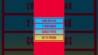 Instalar y configurar Google Fotos en iPhone