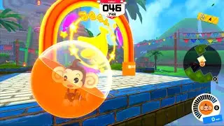 World 1: BANANA FARM - ALL LEVELS | Super Monkey Ball Banana Rumble | Nintendo Switch | Walkthrough