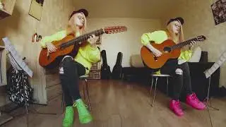 Sonatina for 2 guitars by N.Koshkin - II. Adagio