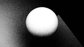 Black and White Ball // Limited Light Bounces I