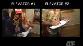 criss angel performing fo Vince Neil