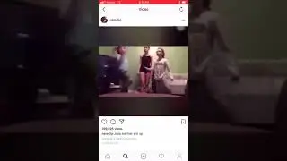 Little girl dance to 69