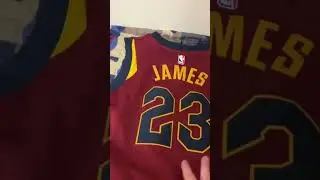 LeBron James jersey collection