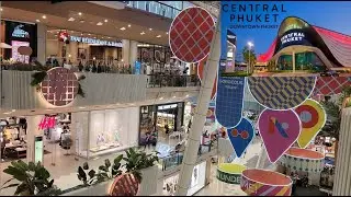 Central Phuket Mall Tour | The Biggest Mall In Phuket Thailand!