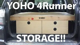 YOHO 4Runner Drawer Storage System - Camping & Overlanding Equipment