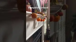 Crochet Pumpkin Garland #crochetting
