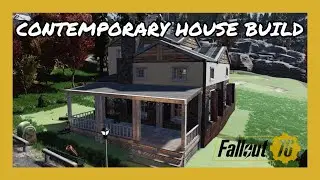 Fallout 76 Contemporary House Camp Build