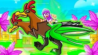 Playing as a PROTECTIVE MUTANT OP BIRD on Roblox Feather Family!