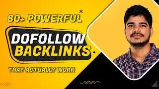 80+ Dofollow Backlinks that Actually Works | High DA PA Backlinks | Off Page SEO | Free Backlinks