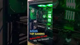 All Asus TUF Gaming PC Build - My 1st PC Build!! my new streaming PC