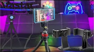 Vastar Smartphone Holder Tripod Mount Adapter | Designed For Even The Biggest Smartphones!