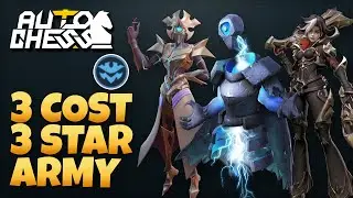3 Cost army with 4 different 3 starred units | The Greater | Auto Chess