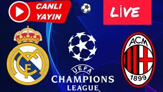 REAL MADRİD VS MİLAN UEFA CHAMPIONS LEAGUE ABONE OL subscribe #highlights #football #live #canlı