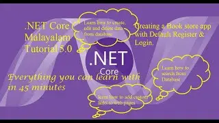 A Book Store Application in .NET CORE MVC with in 45 minutes