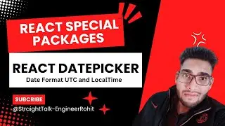 React Date Picker Tutorial (2025) | Use Date & Time Formats in React Apps