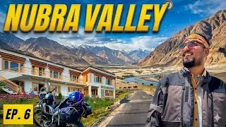 [EP. 6] KHARDUNG LA to NUBRA VALLEY 🏍️| Ladakh Nubra Valley | Ladakh Series 2025 #ladakh 