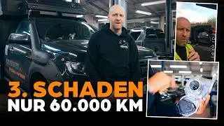 Turbocharger broken after 60,000 km! Ford Ranger turbocharger shaft broken 🤯
