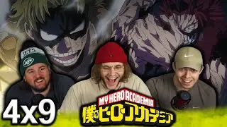 RED RIOT AND FAT GUM ARE UNBREAKABLE | My Hero Academia 4x9 