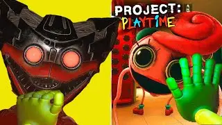 Проджект плейтайм  Спасаемся от Хаги ваги и Мамы длинные ноги в project playtime
