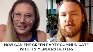 Why Laura Eccott and Alastair Binnie-Lubbock want to be the Green Party's internal comms coordinator