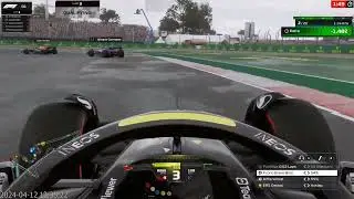 Jarno Opmeer F1 Esports Texas Q1 Qualifying Lap Slicks On A Wet track