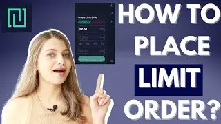 How to place LIMIT ORDER ON NEWTON? ( STEP-BY-STEP)