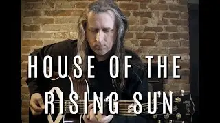 House of the Rising Sun by the Animals-(acoustic cover by Paul Hampson)