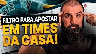 Série FILTROS do Sherlock - Time da casa com maior probabilidade de Gols
