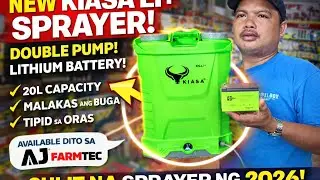 NEW KIASA LI - PLUS DOUBLE PUMP 20L KNAPSACK SPRAYER 