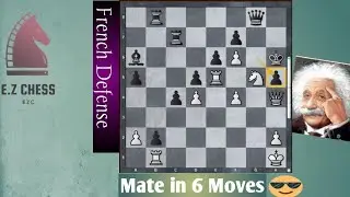 Smart Endgame Ideas in French Defense; Tarrasch Variation