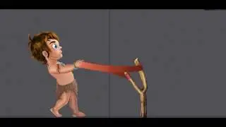 The Jungle Kid - Mango Shooter 2D Animation