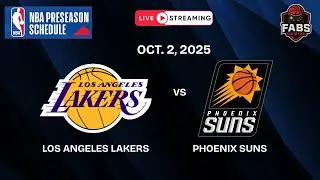 Phoenix Suns vs Los Angeles Lakers I NBA PRE SEASON NBA 2K26 October 2, 2025 PHO vs LAL 2K26