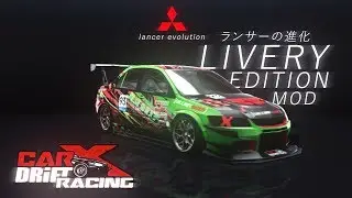 PC CarX Drift Racing || MMTES Lan Evo Mobile Livery Edition Mod || Works Online