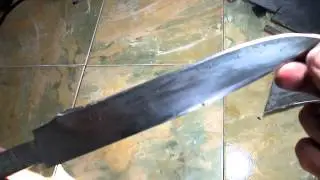 How to harden a knife with graphite and electric welding with your own hands #2