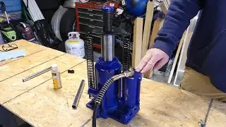 VEVOR 20 Ton Air Hydraulic Bottle Jack Review - And Demo Too!!