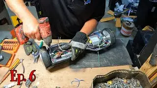 WAY Better Than I Thought!  Hoverboard Teardown For Scrap.  Rubbish Week Episode 6.