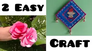 Beautiful Craft ❤️😱 #craft #origami #cardboard #diy #flowers #beautiful #ganesh #diycrafts #easy