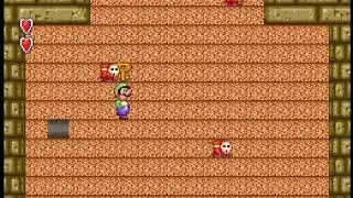 Super Mario all stars pack: super Mario bros. 2 - key glitch?